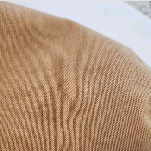 Carhartt J140 Duck Canvas Hooded Quilt Lined Heavy Work Zip Jacket Coat - Picture 15 of 16